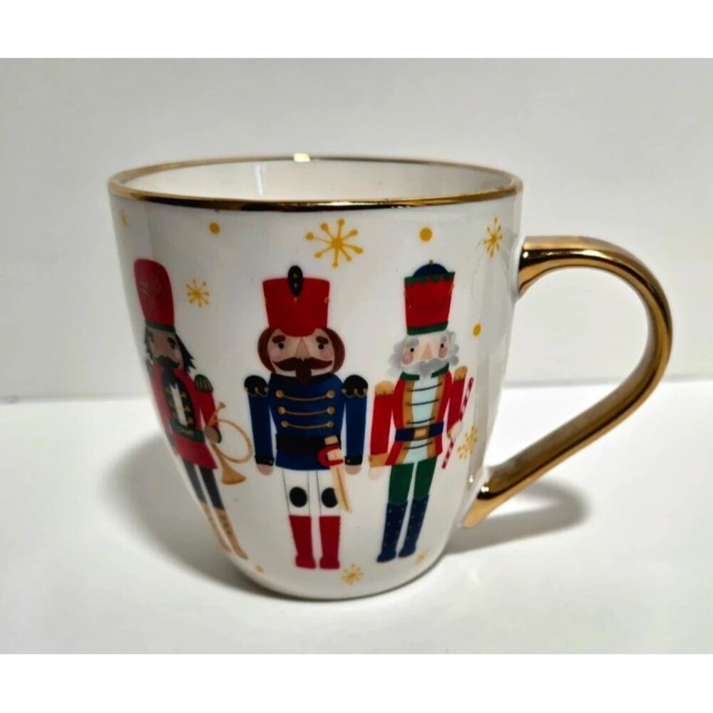 Nutcracker Christmas mug new